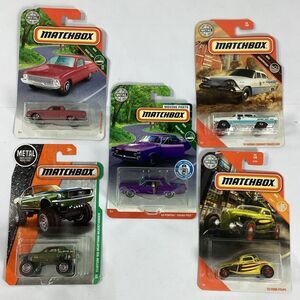 Hot Wheels Mattel Diecast Lot Of 5 Metal New Ranchero Mudstanger Prix Police